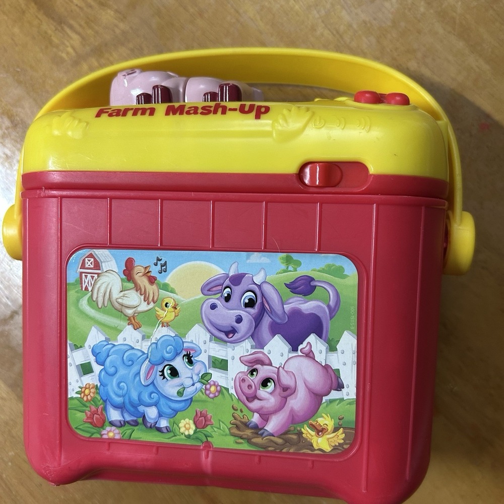 LeapFrog Farm Mash-Up Interactive Learning Toy & Carrying Bucket